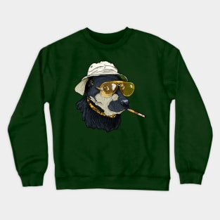 Hunter S Thompson Dog Crewneck Sweatshirt